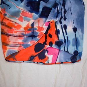 BCBGMaxAzria Skirts - BCBGMaxAzria Silk Faux Wrap Mini Pencil Skirt M12 BCBGMaxAzria Skirts - BCBGMaxAzria Silk Faux Wrap Mini Pencil Skirt M12